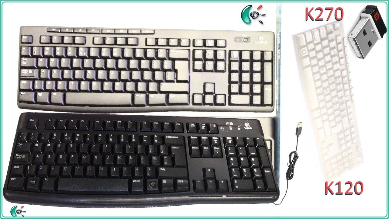 LOGITECH K270 i K120 WIRELES KLAWIATURA BEZPRZEWODOWA - po roku używania