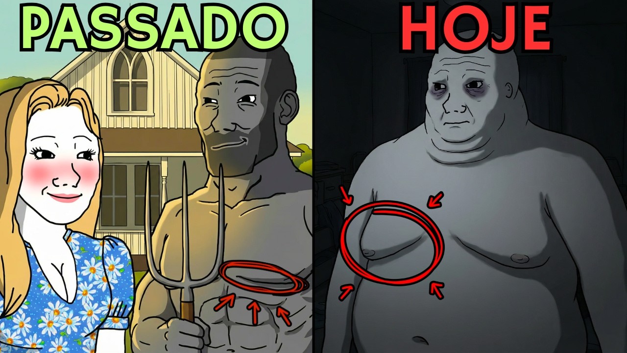 Por que os HOMENS de hoje tem PEITINHO ? (Ginecomastia)