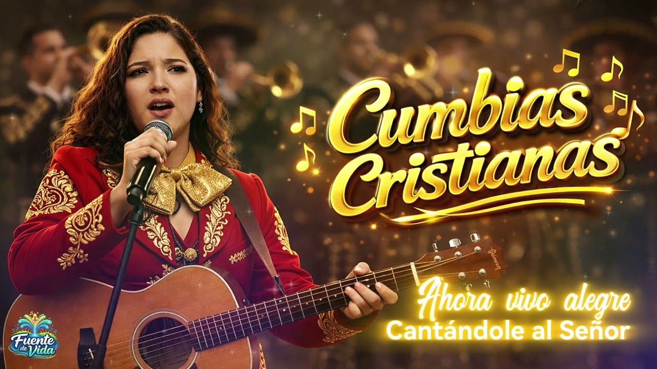 Ahora vivo alegre, cantándole al Señor.  Cumbia Cristiana con Mariachi