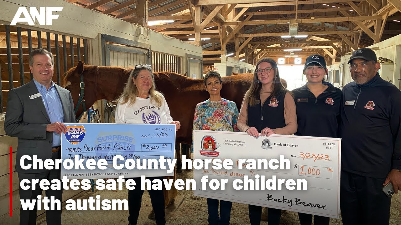 Cherokee County horse ranch creates safe haven for children with autism