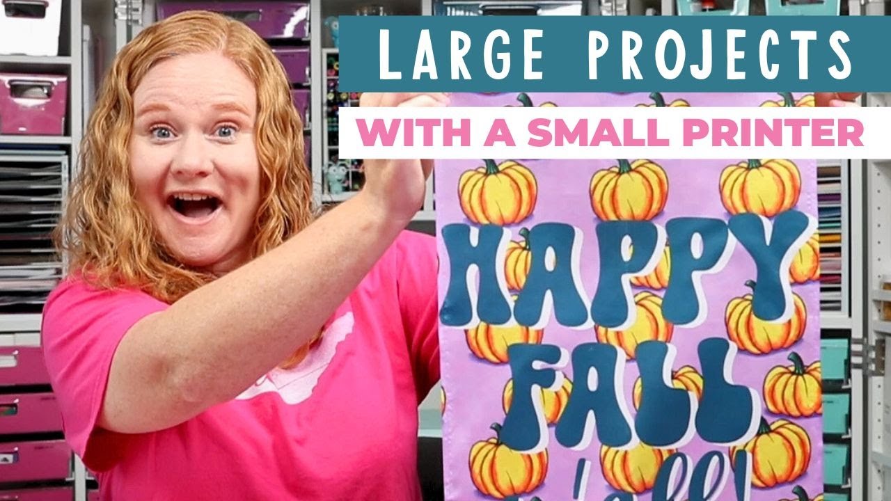 Make a Large Sublimation Project with a Small Printer