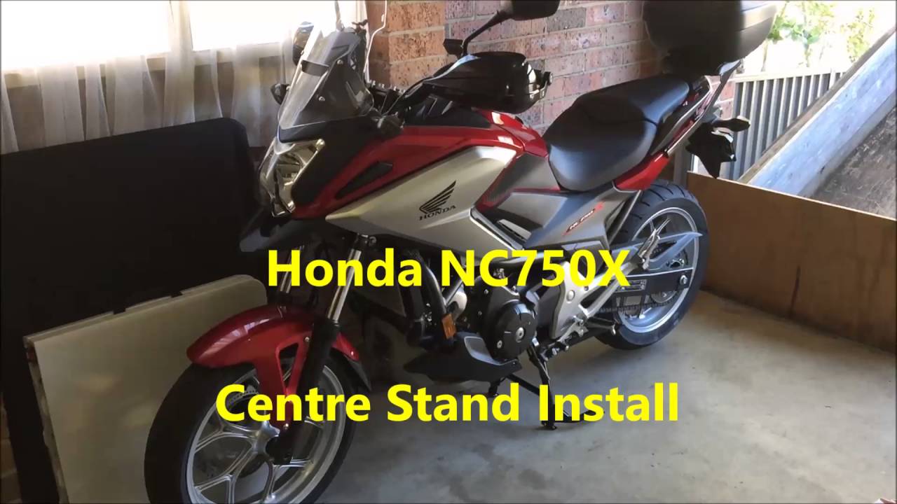 Honda NC750X Centre Stand Install