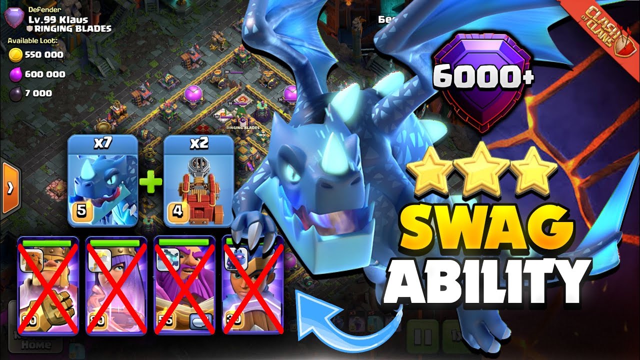 Electro Dragon + Flame Flinger Combination | ElectroDragon 6000+ Legend Hits | Th14 Attack Strategy,