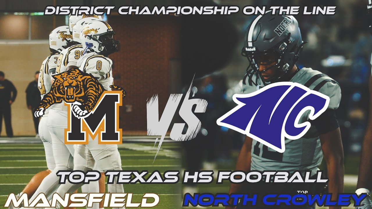 #2 (TX) North Crowley VS Mansfield District Championship On The Line Explosive Offense (