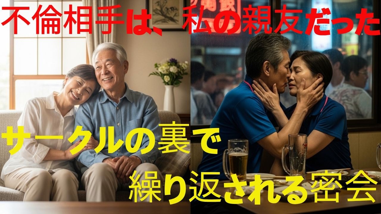 【夫のLINE誤送信が暴いた…40年ぶりの親友との裏切り】