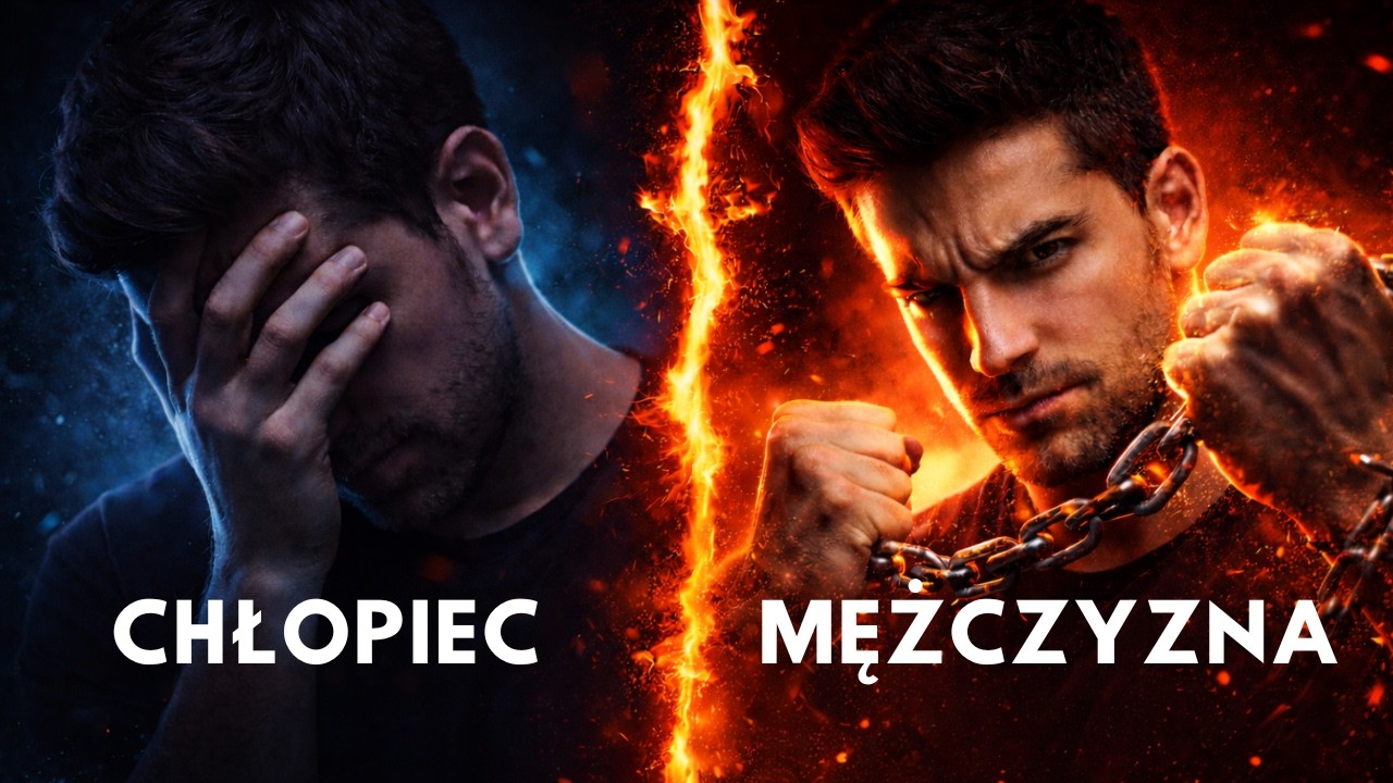 Moment, w którym mężczyzna przestaje być chłopcem.