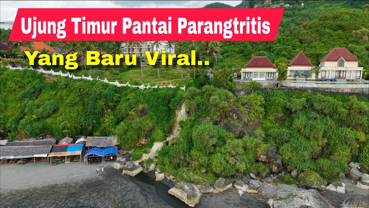 KEINDAHAN AIR TERJUN PANTAI PARANGTRITIS YOGYAKARTA YANG BARU VIRAL | WISATA JOGJA TERBARU 2026