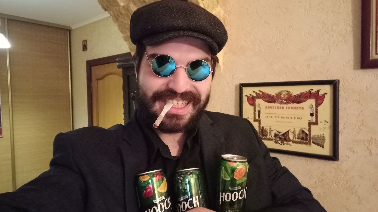 Пробую пивной напиток HOOCH
