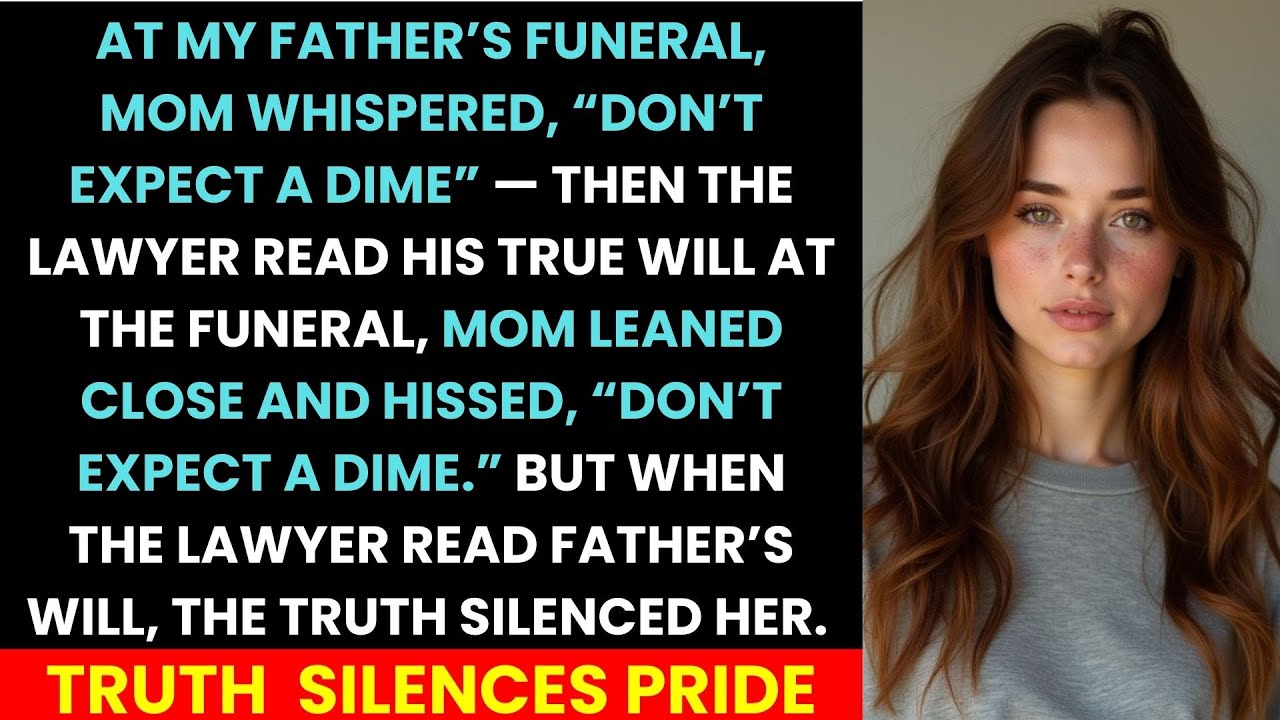 At My Father’s Funeral, Mom Whispered, “Don’t Expect A Dime” — Then The Lawyer Read His True Will