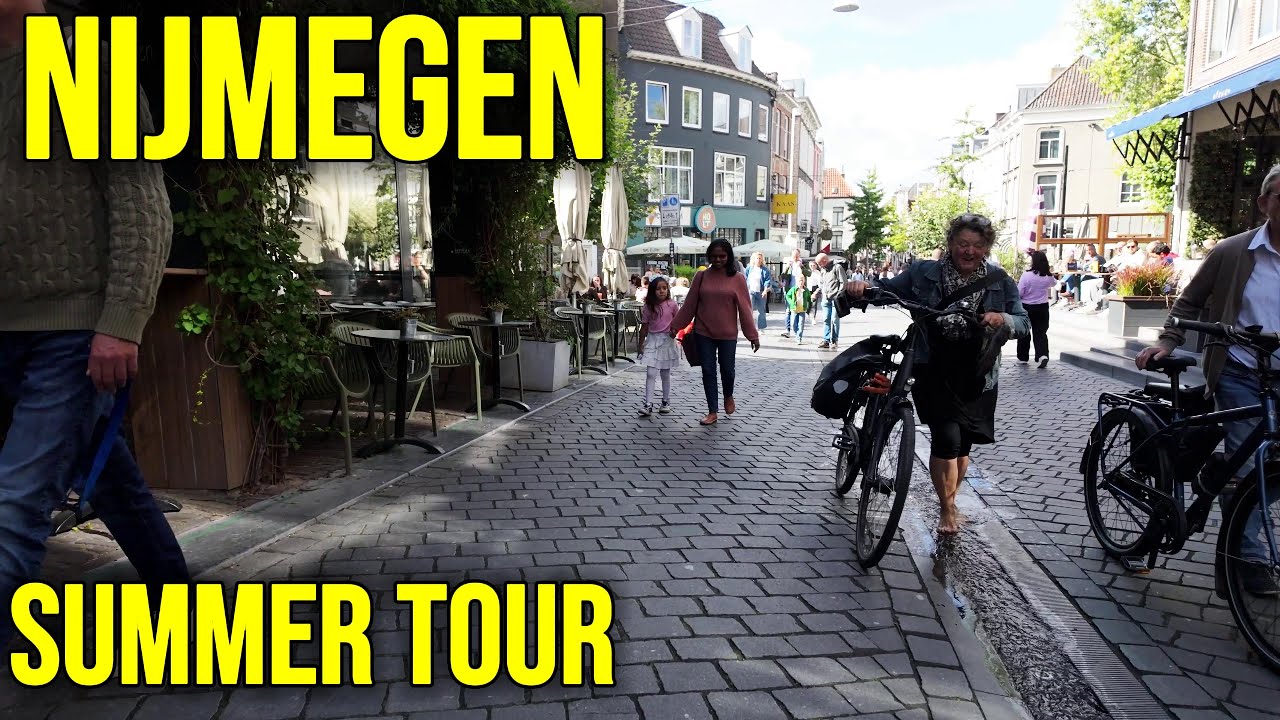 4K 🇳🇱 Nijmegen |Quiet Sunday Afternoon | Relaxing 4K Walking Tour