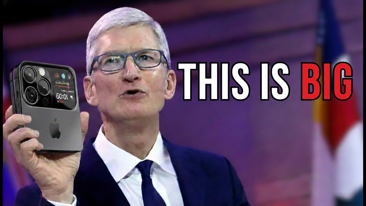 Складной iPhone — это мощный ход Apple.