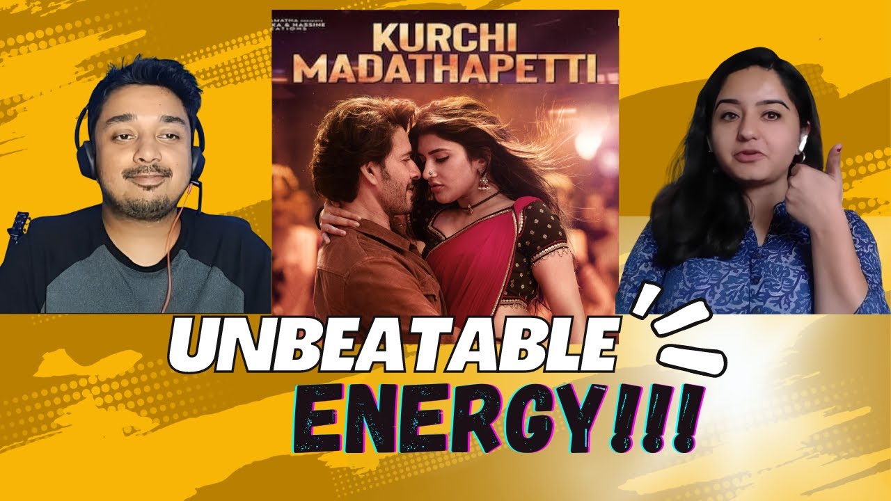 Reacting to Kurchi Madathapetti | Guntur Kaaram | Mahesh Babu | Sreeleela | Musical Feast!