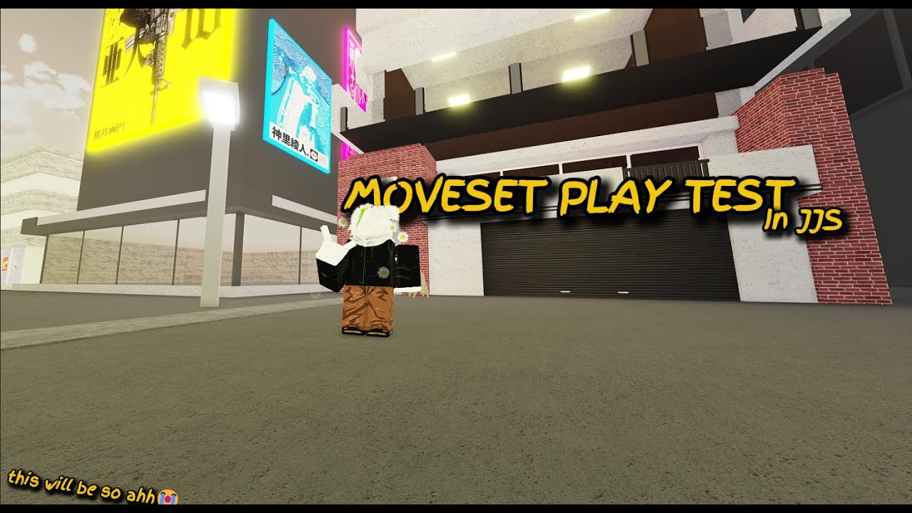 Moveset Testing In JJS