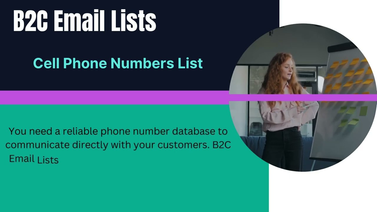 Telephone Number Database | Cell Phone Numbers List | B2C Email Lists