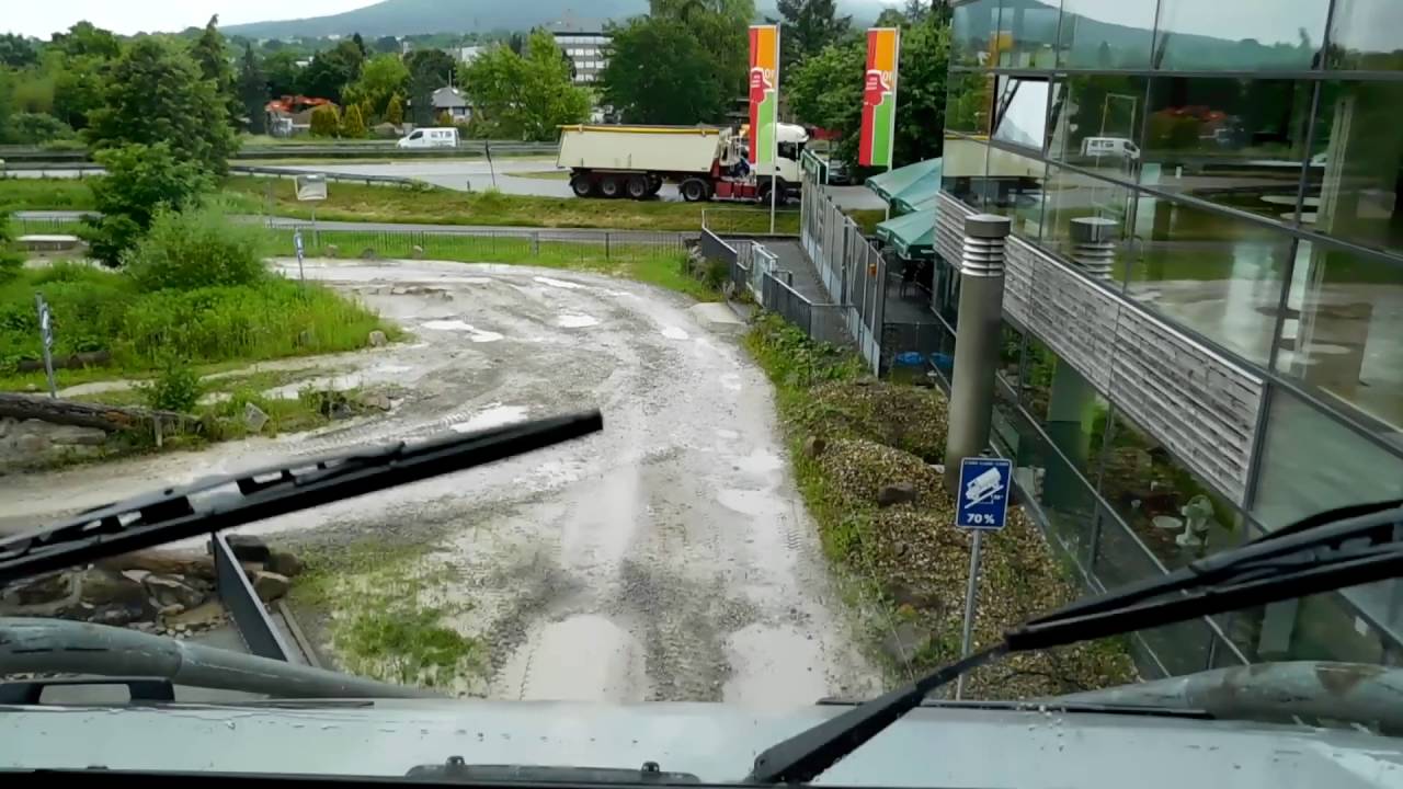 Unimog fahren im Unimog Museum Gaggenau