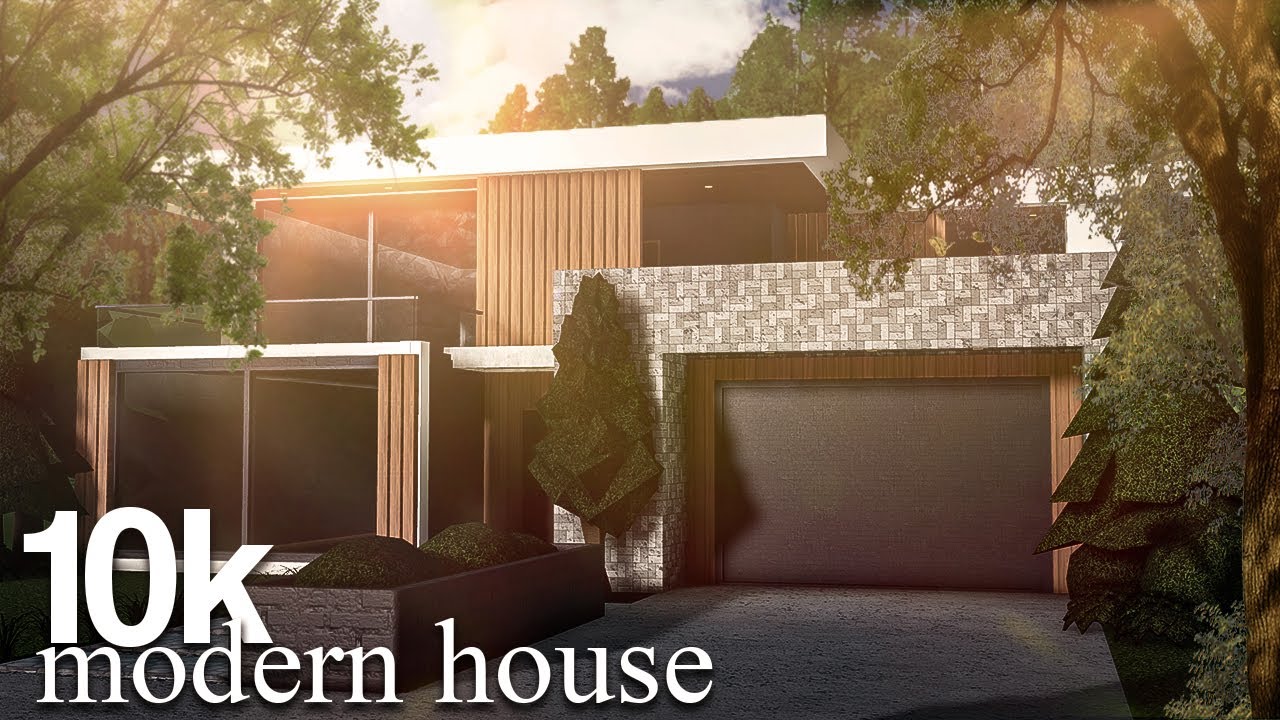 Bloxburg | 10k Modern House | Roblox | Housebuild