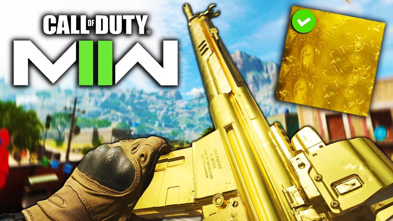 It's this EASY to get GOLD in MW2 (IT LOOKS AMAZING)