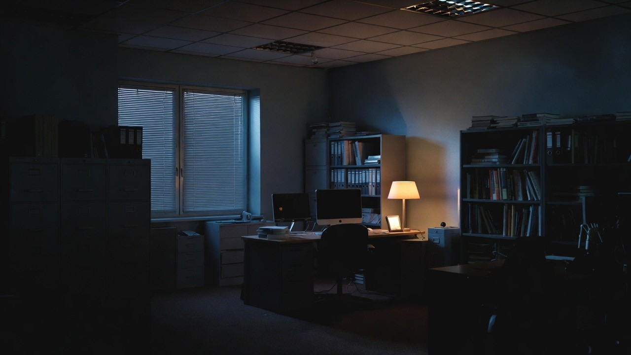 The Most Quiet Bedroom Office Night Ever l Fall Asleep Fast (3 HOURS)