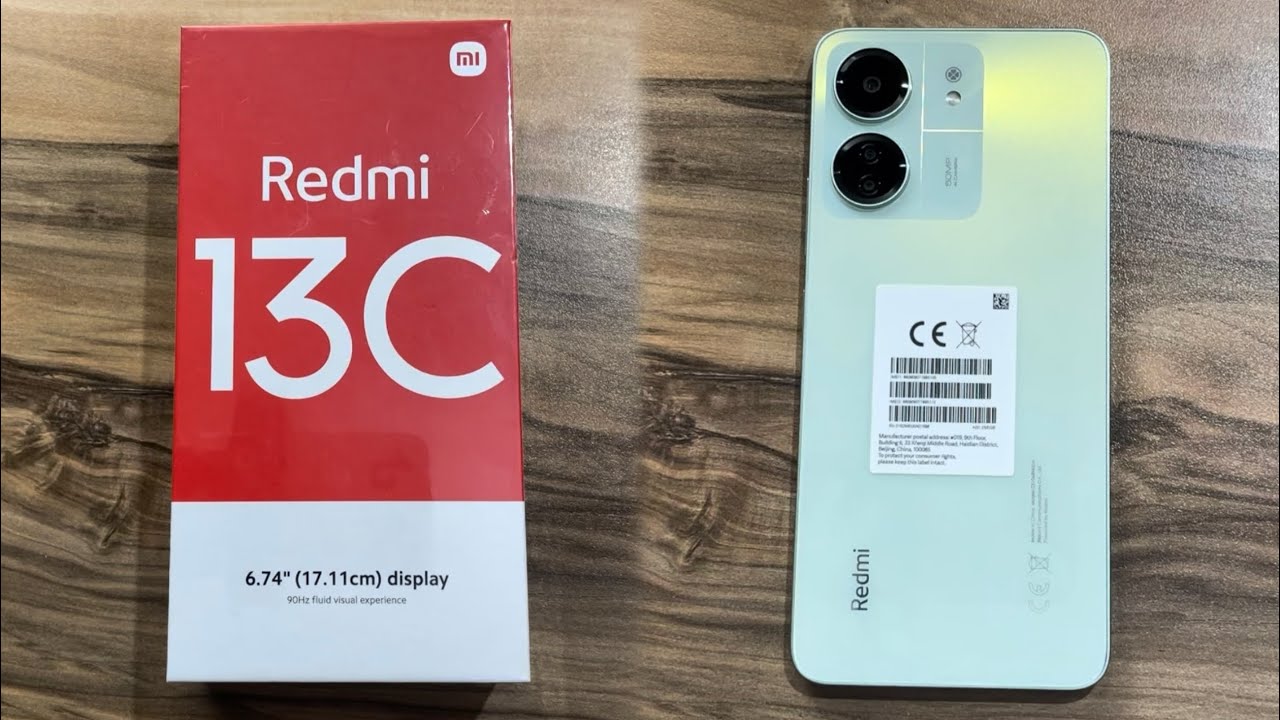 Xiaomi Redmi 13c Unboxing