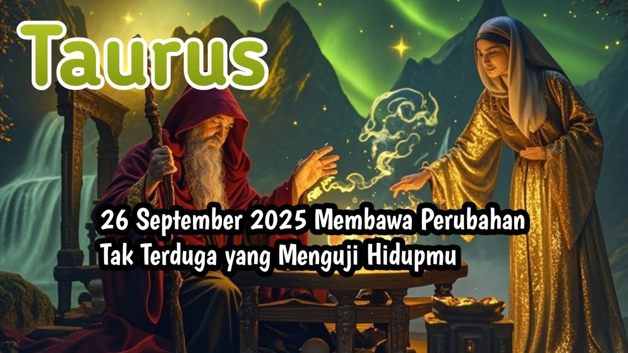 Ramalan Taurus ‼️ 26 September 2025 Membawa Perubahan Tak Terduga yang Menguji Hidupmu
