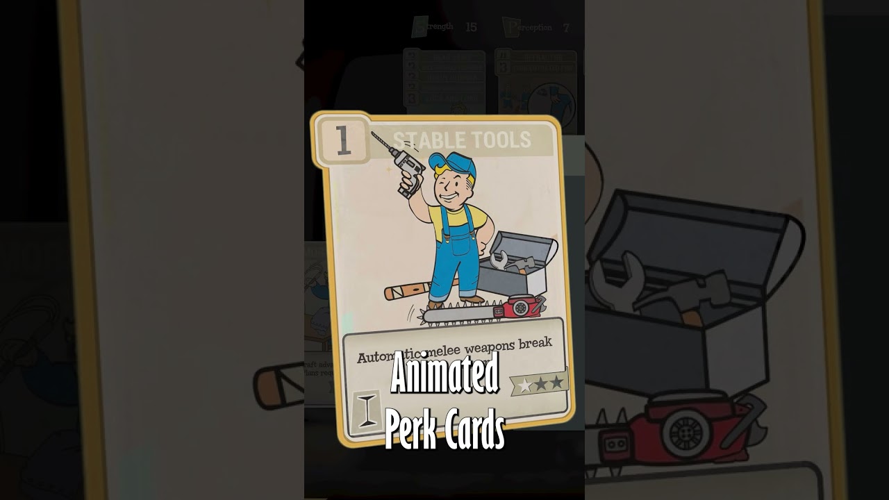 Советы и подсказки по анимированным картам способностей Fallout 76