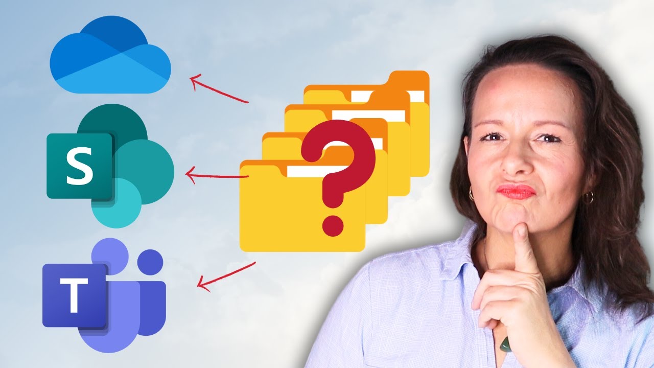 Wo speichern? OneDrive☁️ Sharepoint oder Teams?