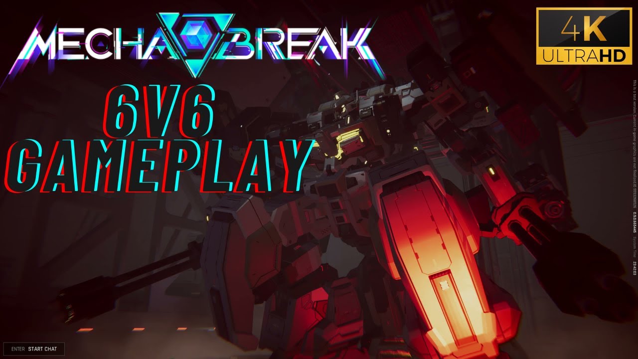 Mecha Break Demo Gameplay Full Match | No Commentary [4K]