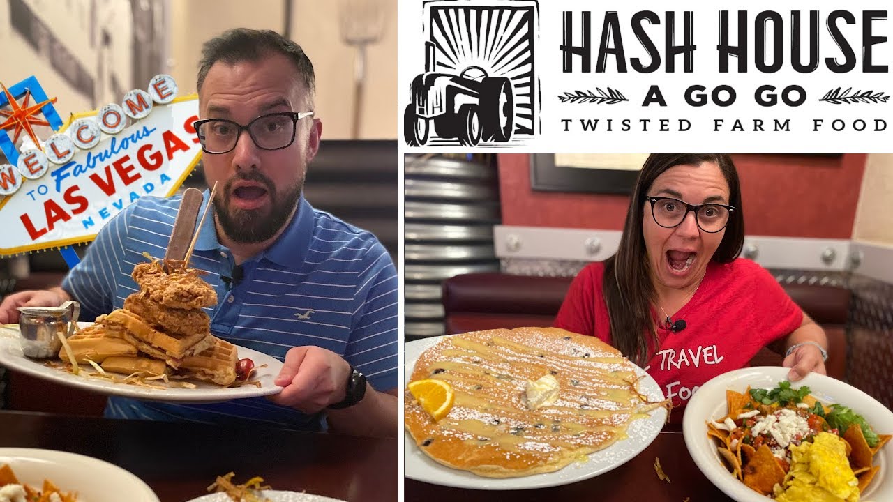 Biggest Breakfast in LAS VEGAS? Hash House A Go Go