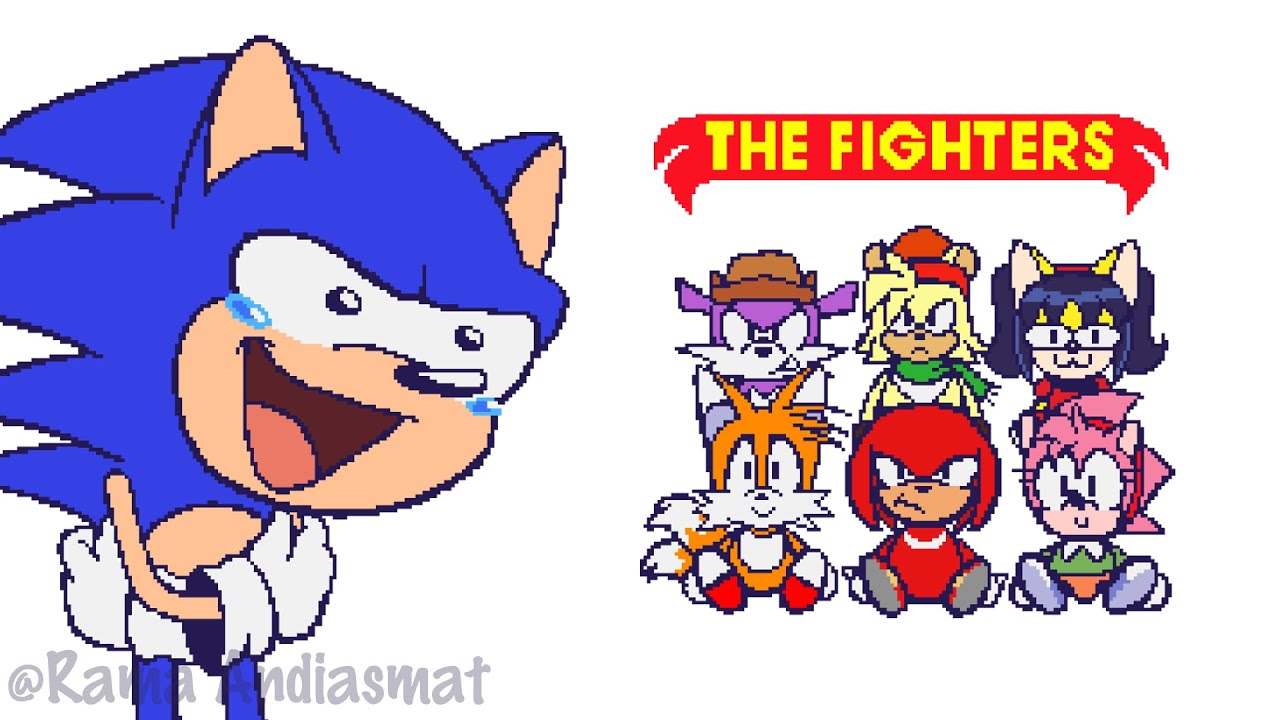 Sonic And He's One of THE FIGHTERS (If Ian Flynn Rewrite Other Sonic Games part 2)