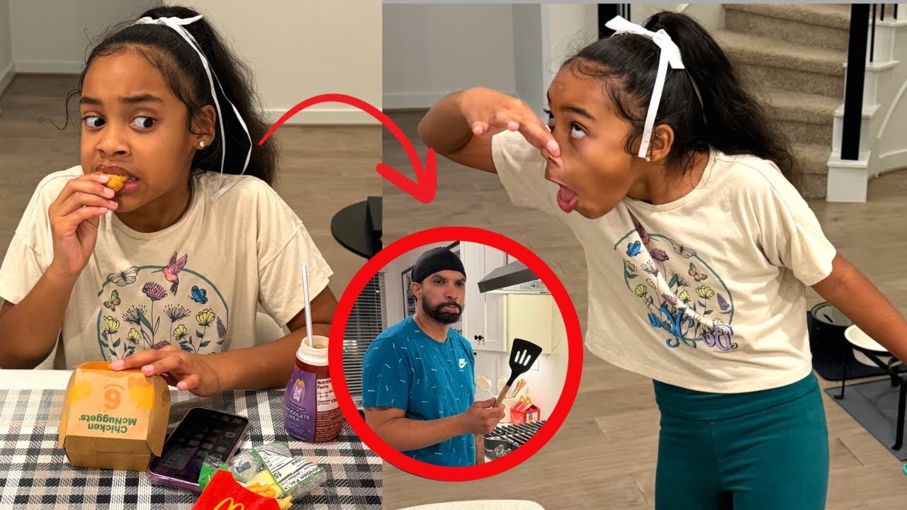 Girl Choose McDonald's Over Dad's COOKING, What Happens Next Is Shocking