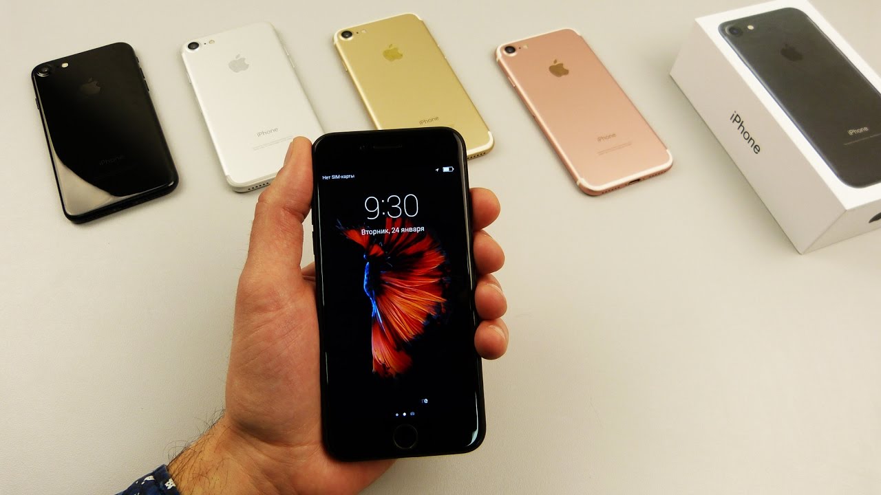👑 Китайский iPhone 7 с РАБОЧИМ Touch ID 👑  8 ядер, реально? Точная копия айфона 7 с темным дисплеем