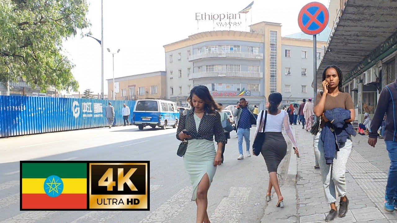 Piassa ,🇪🇹 Addis Ababa walking Tour 2023
