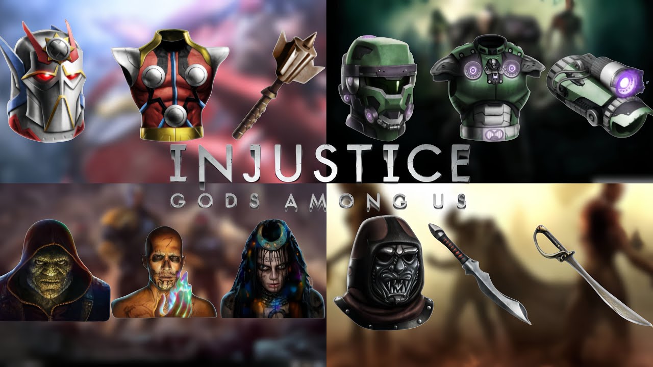 Ranking ALL Survivor Gear Sets In Injustice Mobile…