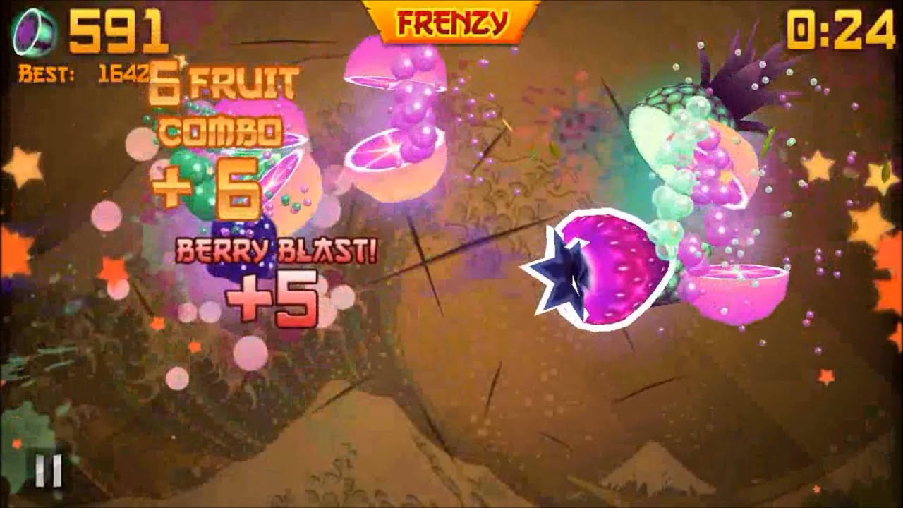 Fruit Ninja 2.0 - Arcade Mode - 1419 | Highscore 1642!!