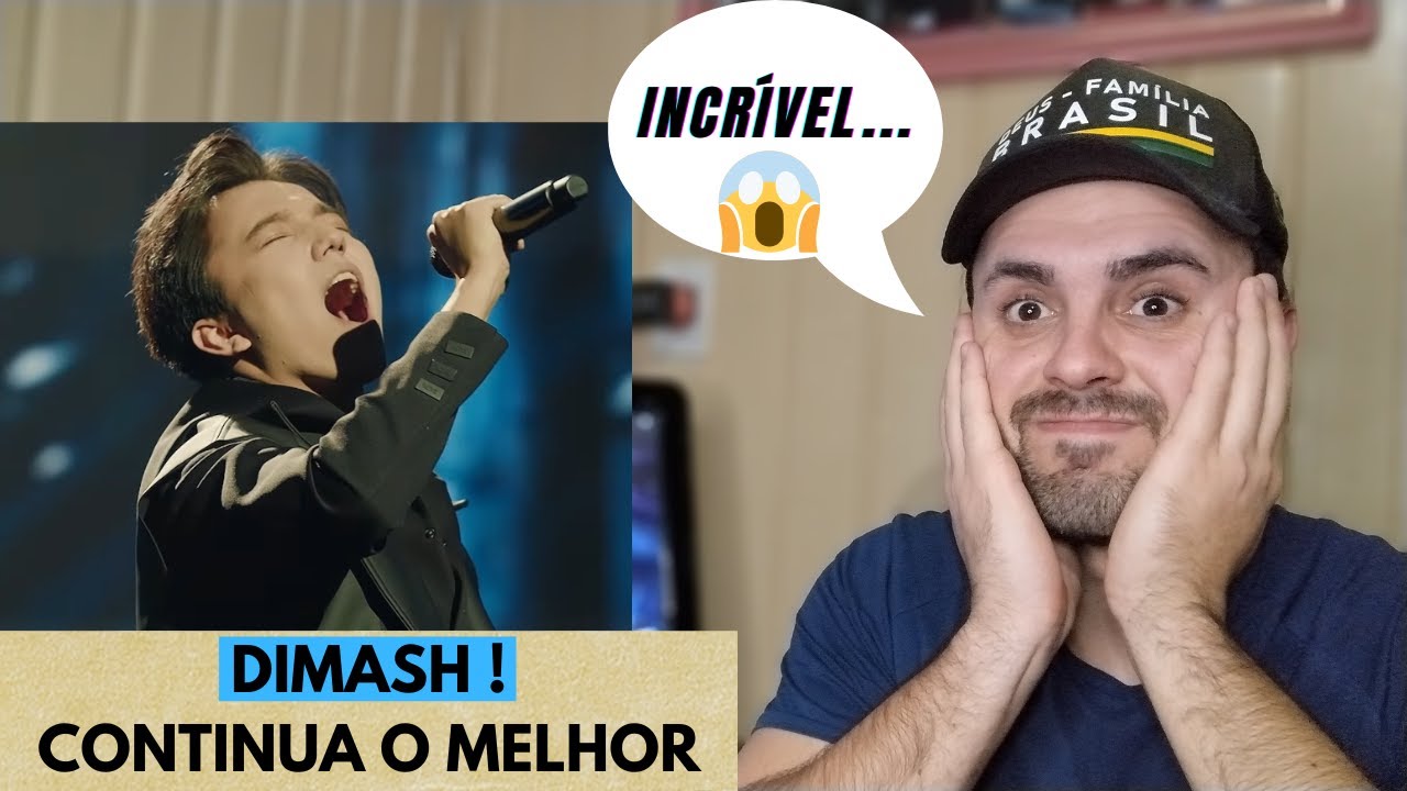 DIMASH por isso É CONSIDERADO O MELHOR de TODOS | REACT (DIMASH) continua sendo o MELHOR
