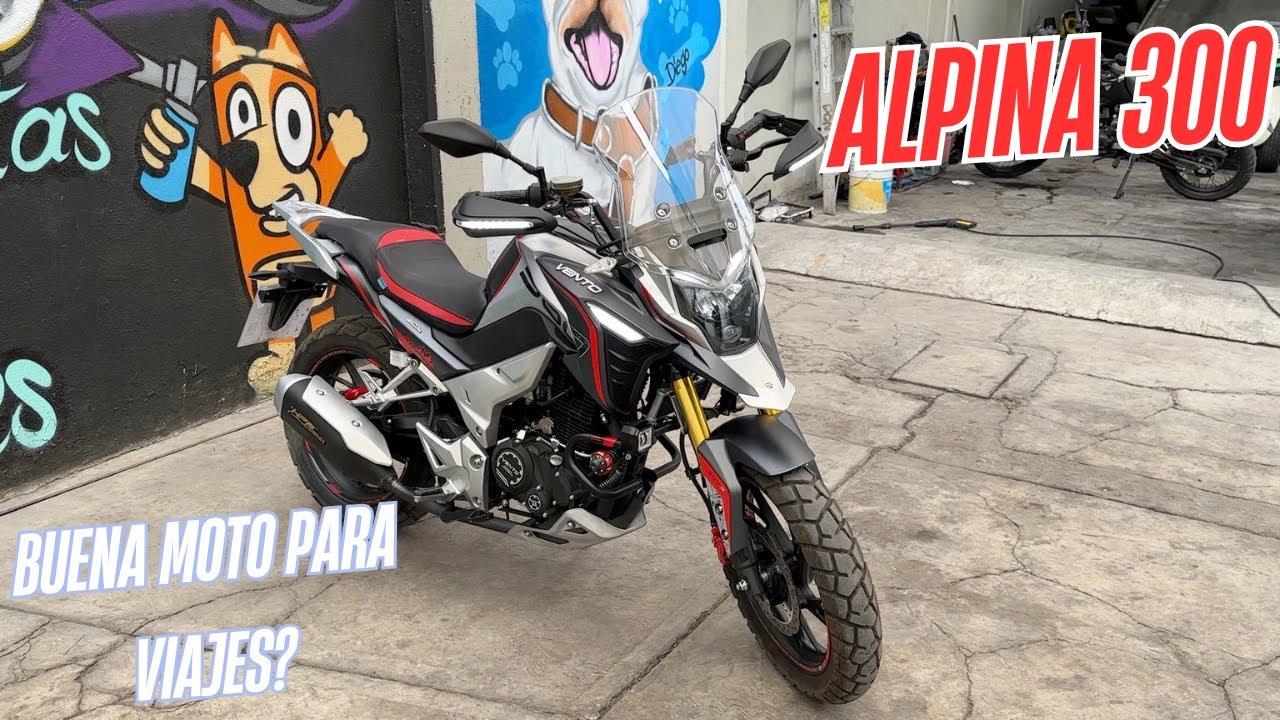 TURBO RESEÑA DE LA VENTO ALPINA 300 // Buena potencia?? Cómoda para viajes largos?