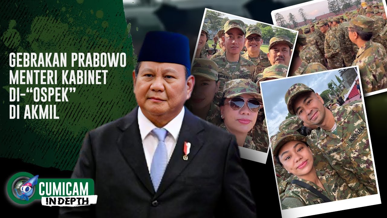 Heboh Raffi Ahmad dan Jajaran Kabinet di-”OSPEK” Presiden Prabowo di Akmil Magelang | INDEPTH