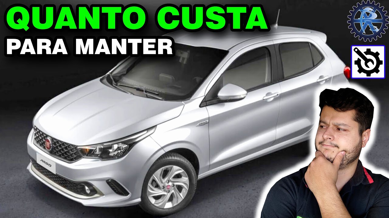 FIAT ARGO DRIVE 1.0 2020 | QUANTO CUSTA para manter