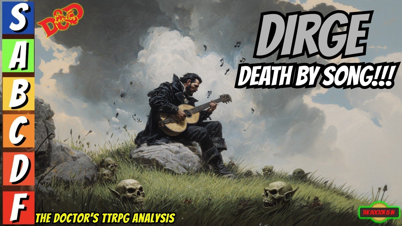 The DnD Spell Dirge Destroy Your Enemies With A Song // Dungeons and Dragons