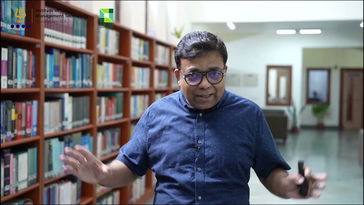 Prof. Manas Paul, Area Economic Environment and Policy @IMT Gzb sharing pedagogy and course delivery
