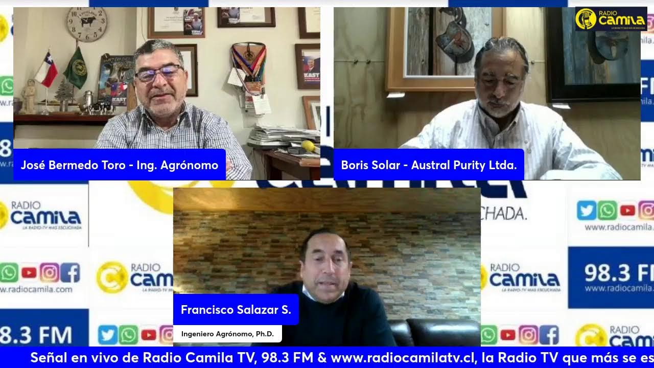 Conversando de Agricultura en #RadioCamilaTV de #LosAngelesCL
