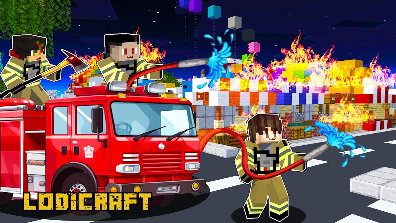 The Greatest FIRE FIGHTER in Minecraft (Tagalog)