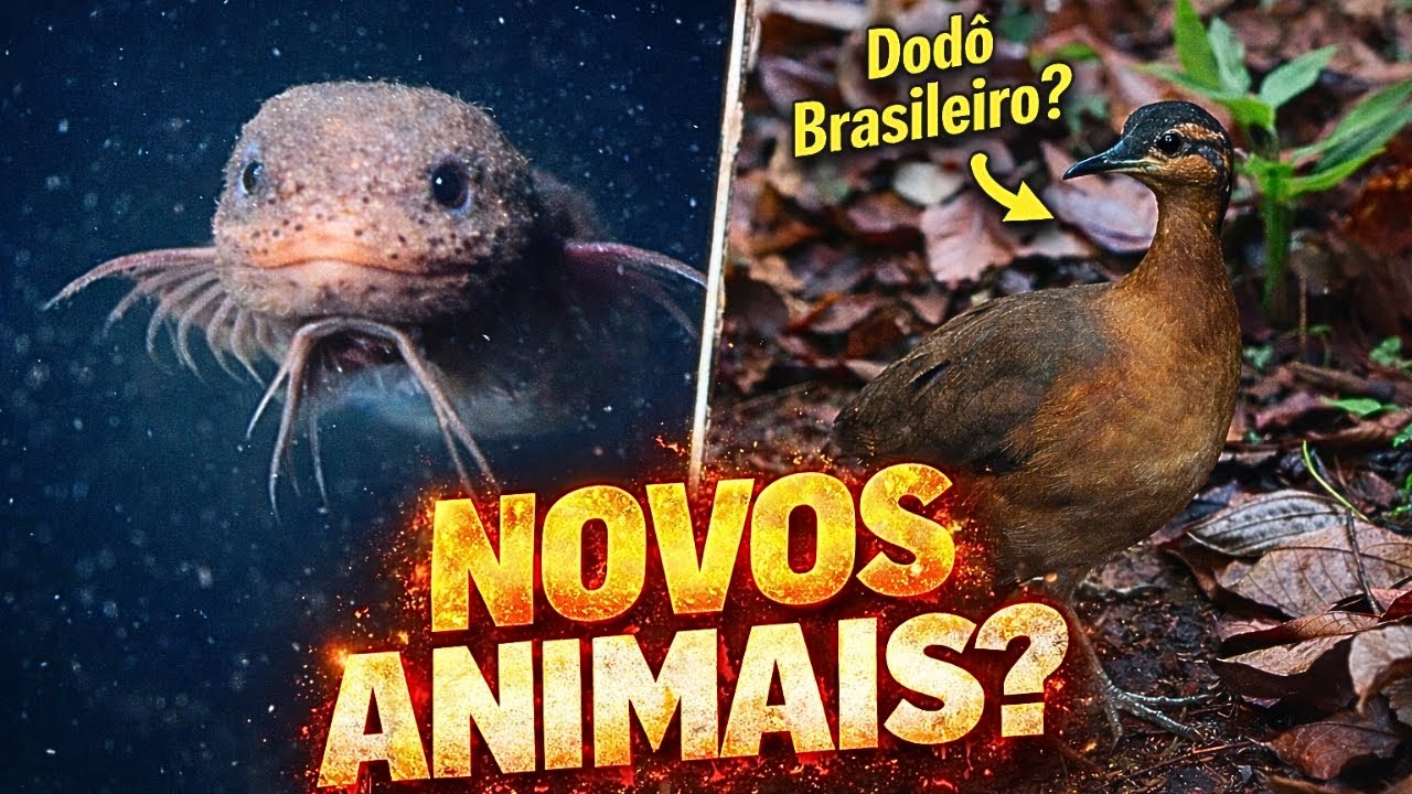 20 ANIMAIS QUE FORAM DESCOBERTOS EM 2025