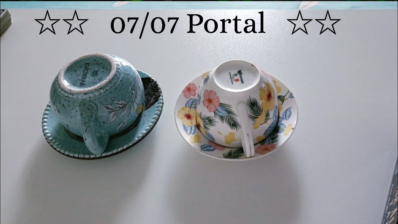 Coffee cup reading in Hindi : 7/7 Portal 🌺🍀 | Tarot with Leena Hindi