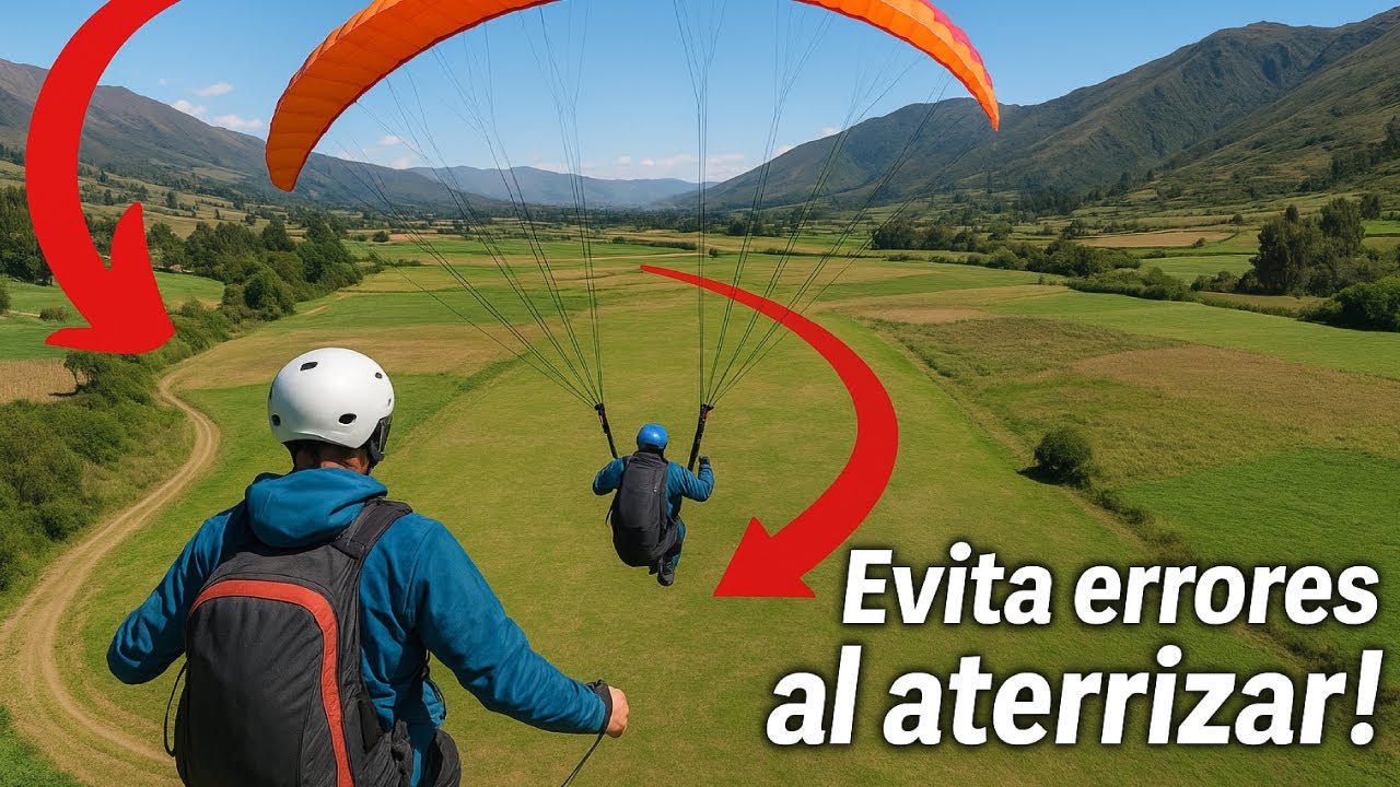 APROXIMACIÓN en U: Aterriza con Precisión y Seguridad en Parapente