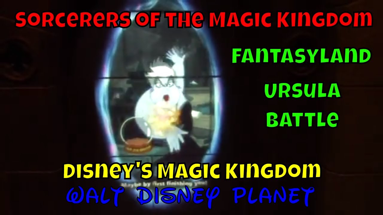Sorcerers of the Magic Kingdom - Ursula Battle - Fantasyland