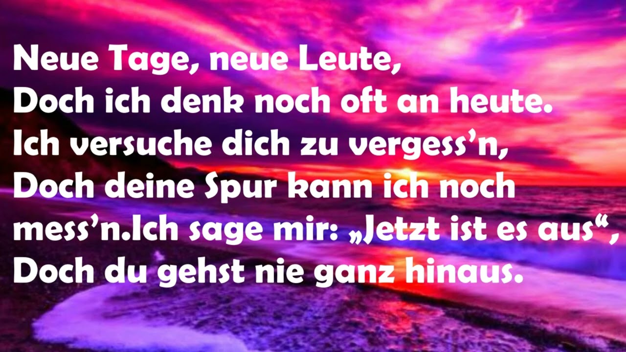 In meinem Kopf   wall of sound lied mit lyrics