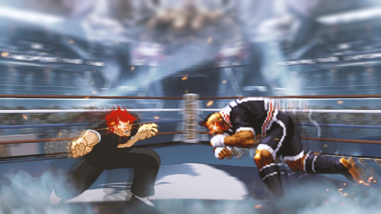 Yujiro Hanma vs Giant Heavy D! Baki the Grappler vs King of Fighters. Anime KOF MUGEN