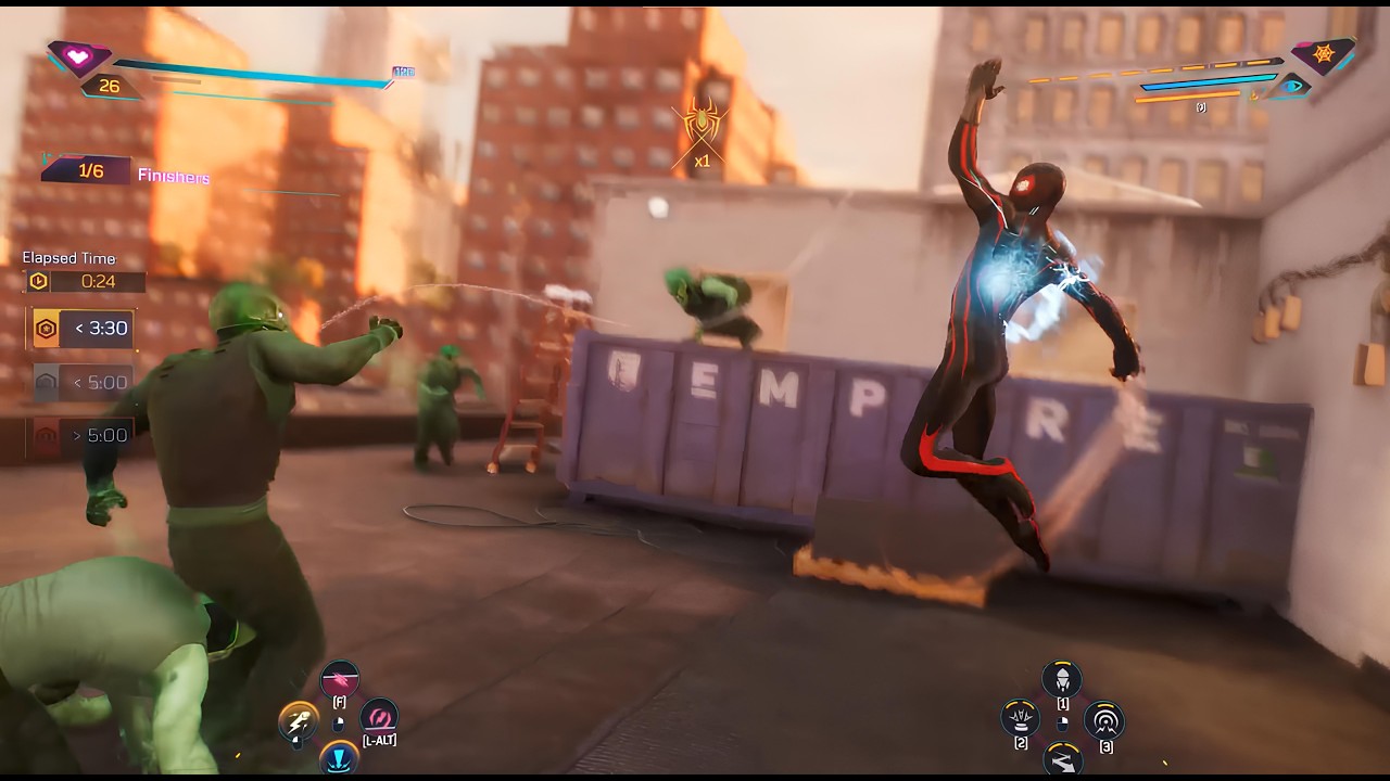 Spider Man Open World Free Roam Gameplay – Crazy Swinging & Random Events