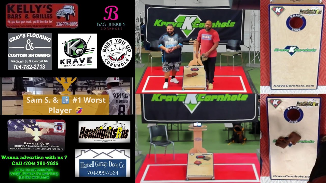 [🔴Live] KraveCornhole